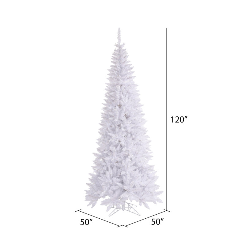 Artificial Fir Christmas Tree, 10' H x 50" W