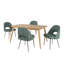 Ensemble de salle à manger Faught Mid-Century-1788906052-1788906049