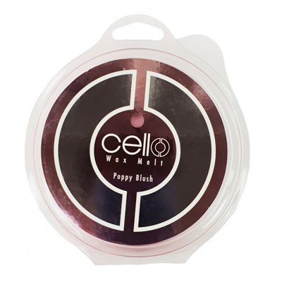 Cello Poppy Blush Scented Wax Melt