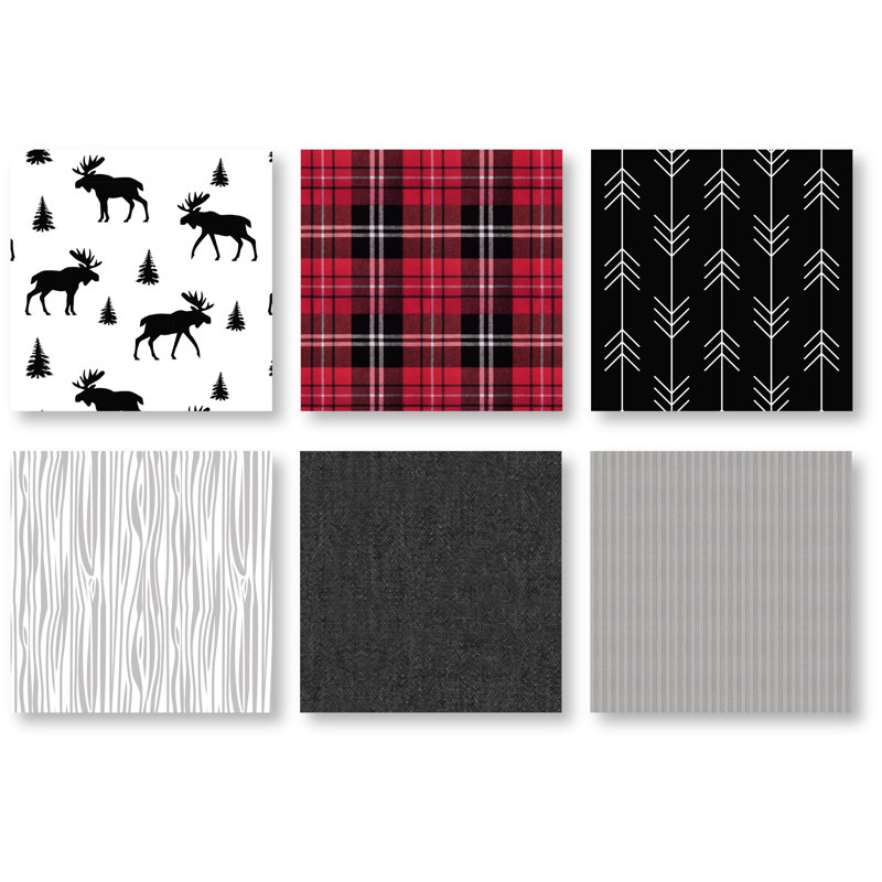 Ensemble d'édredon réversible à motif de patchwork rustique