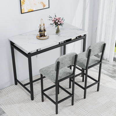 Riebling 2 - Person Four Leg Dining Set