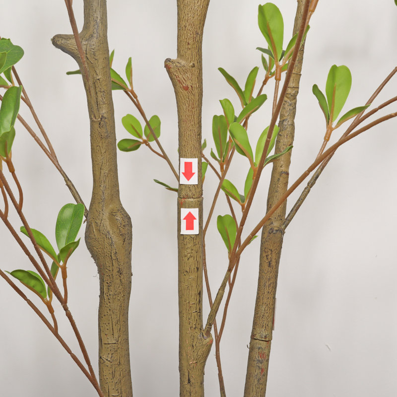 Olive artificielle Crecent 5 pi avec pot pour la décoration intérieure