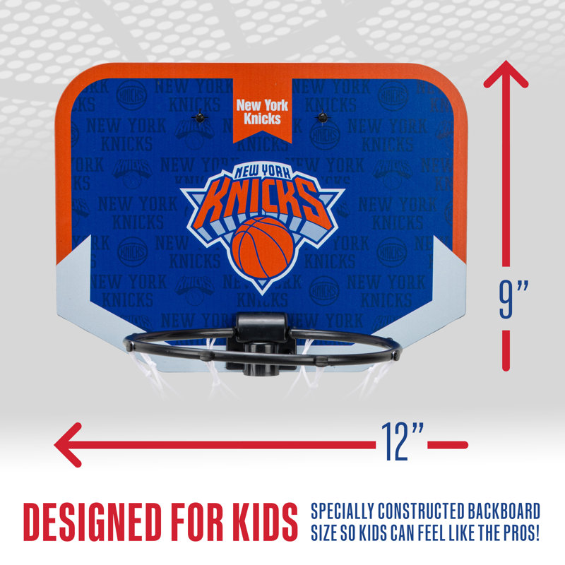 Mini panier de basketball sur la porte Franklin Sports NBA New York Knicks