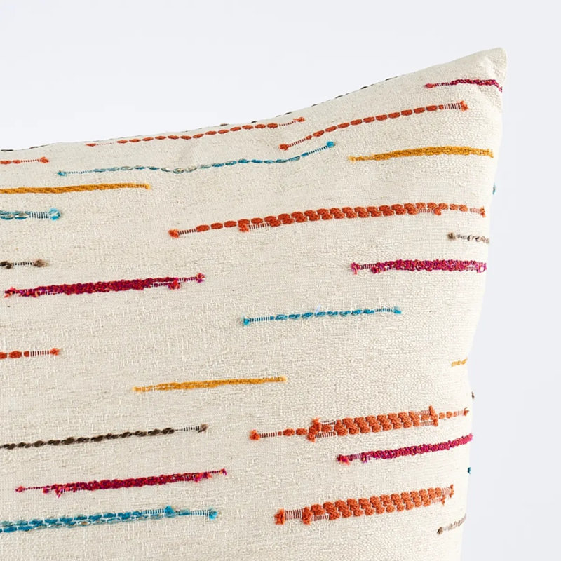 Leland Stripe Pillow, 22" x 22"