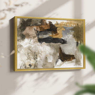 Warm Neutral Medley I -Framed Print - Restickable