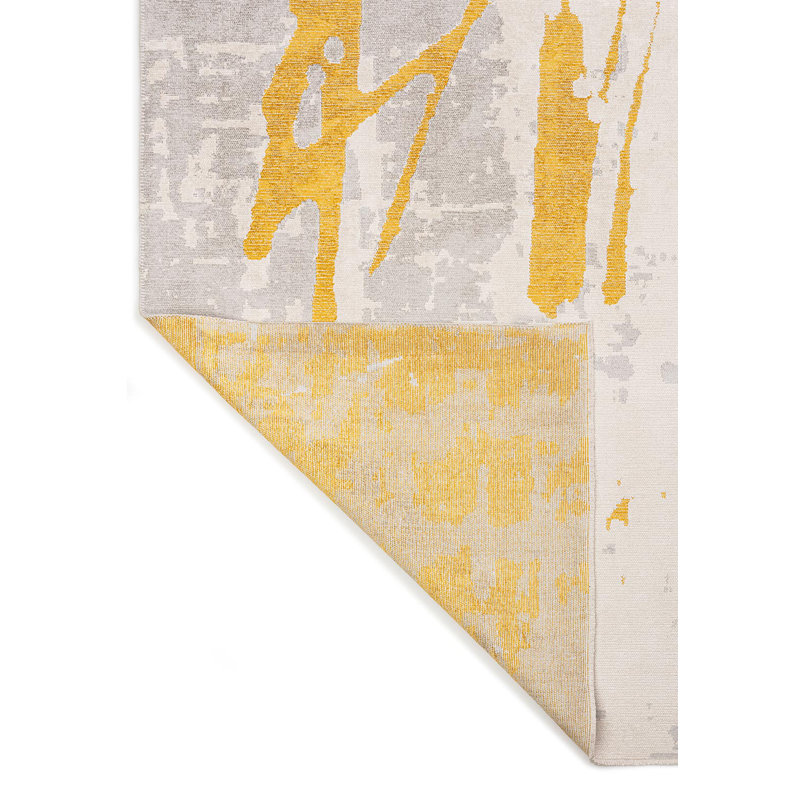 Peinture moderne en aérosol organique, Rectangle 6 pi 7 po x 8 pi 3 po