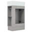 Ensemble de meuble-lavabo simple 18,61 po avec plateau en céramique Josslin-216279524