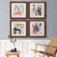 «Floating on Silk I», ensemble de 4 impressions sur toile encadrées-769523357-769523360