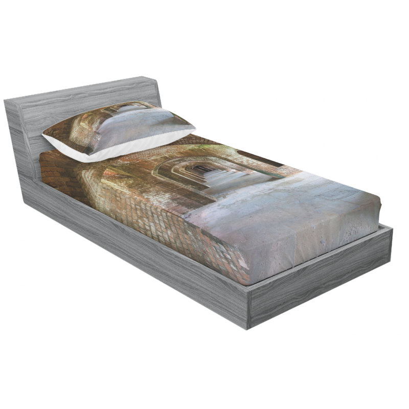 Microfiber Sheet Set, Twin XL Sheet Set with Fitted Sheet