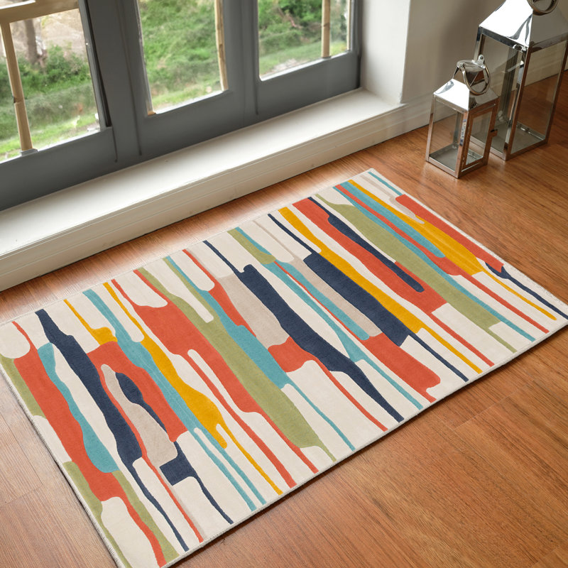 Casanova Abstract Area Rug, Rectangle 60 x 90cm