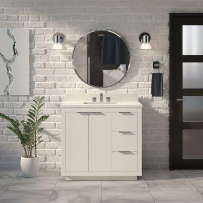 Ensemble de meuble-lavabo simple 36 po Anastazia