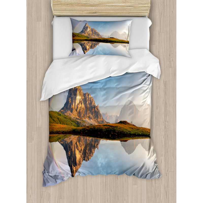 Rustic Floral Duvet Cover
