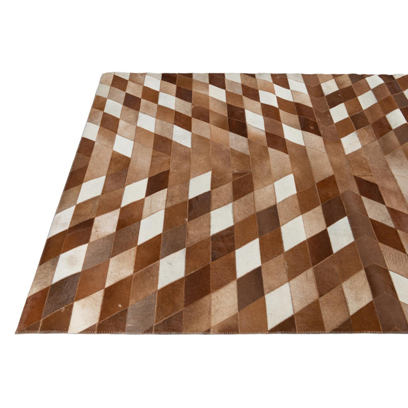 Tapis brun Juliana
