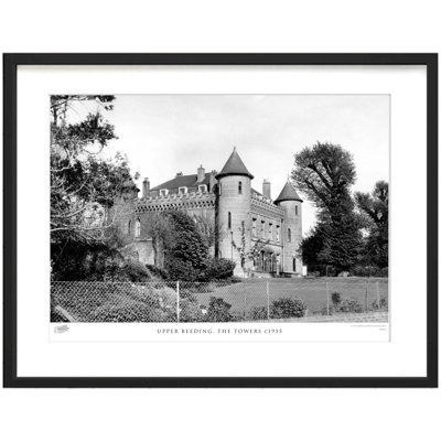 Upper Beeding, The Towers C1955 by Francis Frith - Single Picture Frame Print