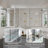 Recessed Or Surface Wall Mount Bathroom Medicine Cabinet With Adjustable Glass Shelves-109100812-126374940