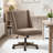 Mellins Swivel Chenille Upholstered Task Chair-895862023
