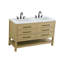 Meuble-lavabo double 60 po_Moderne_VF60560-862261988
