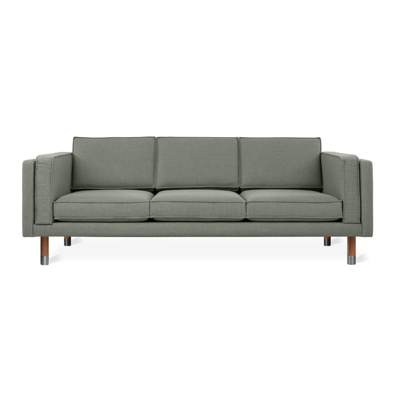 Augusta Sofa Funfetti Galaxy Walnut Pewter, Caledon Cinder Linen