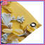 Tapisserie murale fleurs jaunes et bleues - décoration murale florale-1384909527