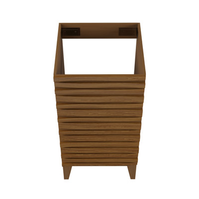 Meuble-lavabo noir 18 po Cascade