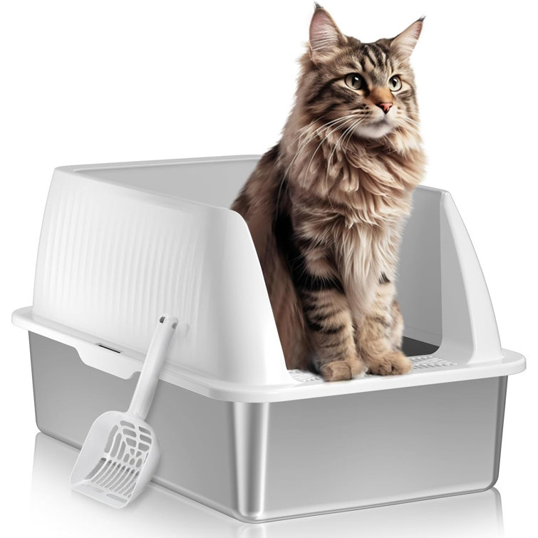 Tucker Murphy Pet™ Extra Large Hooded Cat Litter Box With Top