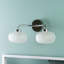 Rawdha Glass Armed Sconce-780207867-787581635