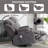 Swinging Recliner Massage Heated Sofa, With USB And 2 Cup Holders In Side Pockets-780690300