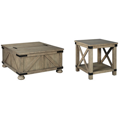 Aldwin 2 Piece Coffee Table Set -  Signature Design by Ashley, PKG008652