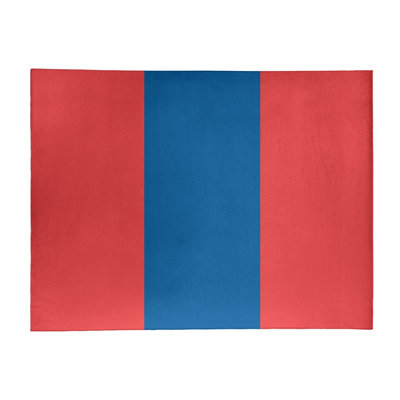 Tapis à rayures rouge/bleu dodger Los Angeles
