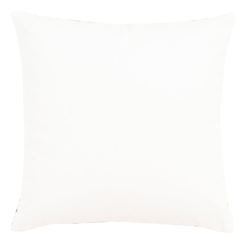 Delani Multicolored Cotton Mid-Century Modern Abstract Pillow