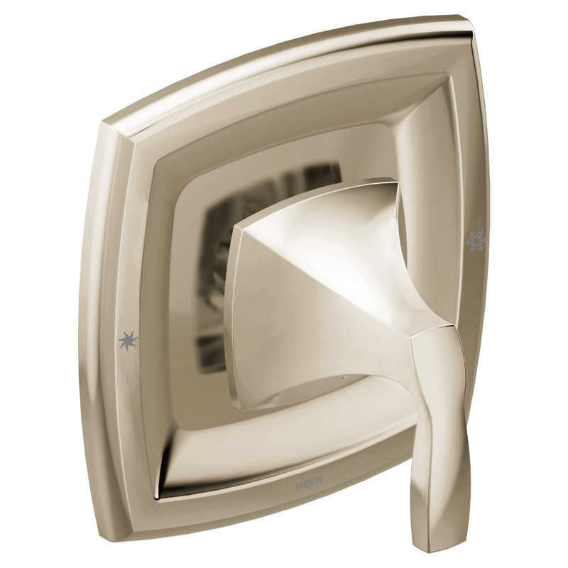 Garniture de robinet avec poignée levier Voss, Nickel poli
