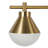 Schoolhouse 3-Light Vanity Light - Brushed Gold-1983612457