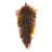 38"H Fall Oversized Sunflower Teardrop