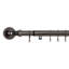 Iron Adjustable 2.8cm Single Curtain Pole-1021180444-1021286218