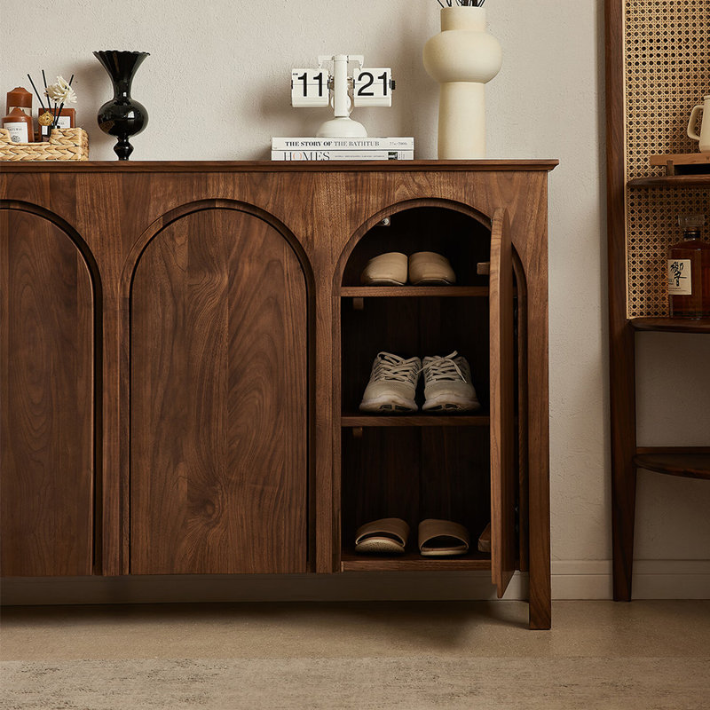 European style creative storage shoe cabinet