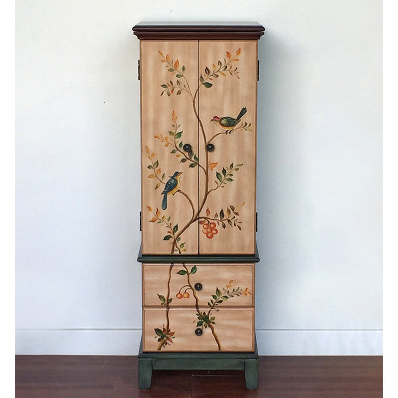 Meuble-lavabo pour chambre à coucher en bois massif American Country