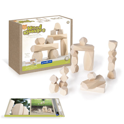 Wood Stackers Standing Stones