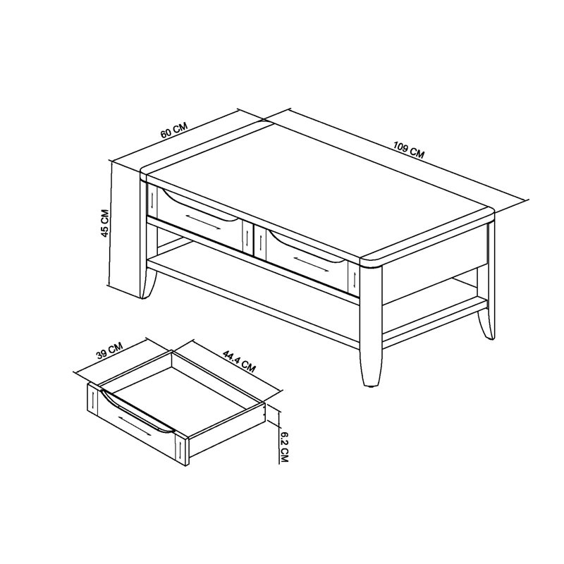 Coffee Table with Storage