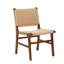 Chaises de salle à manger modernes bohémiennes avec corde tissée, sans installation-132271630
