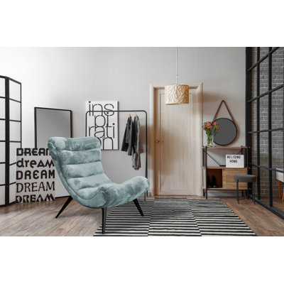 Owlswick Upholstered Swivel Slipper Chair