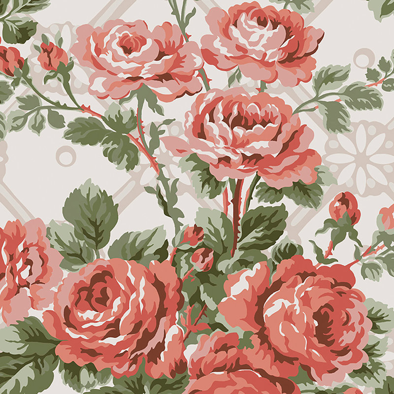 Papier peint floral