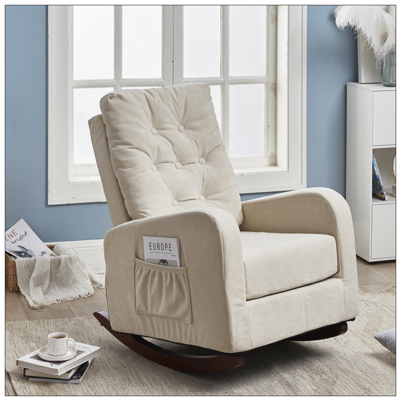 Fauteuil inclinable simple simple, Beige