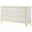 Commode de chambre à 6 tiroirs