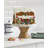 Marble Decorative Gold Cake Stand with Gold Base