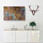 Time Moves On In Abstract - Wrapped Canvas Painting-55302623