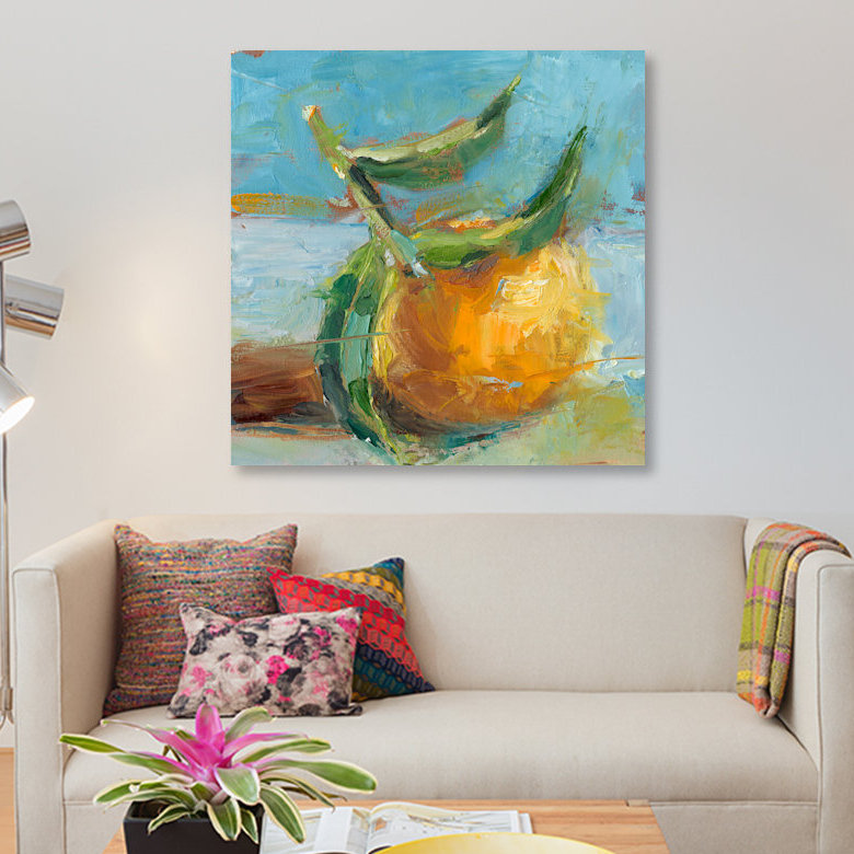 « impressionniste fruit study iii », reproduction sur toile, H 18 po x l 18 po x P 1,5 po, Toile tendue, Pas de tapis