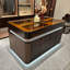 47,24 "nouvelle vitrine de bijoux de style chinois brun et armoire de rangement