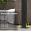 10' x 12' Metal Pergola with Retractable Canopy for Patio, Deck-124389684