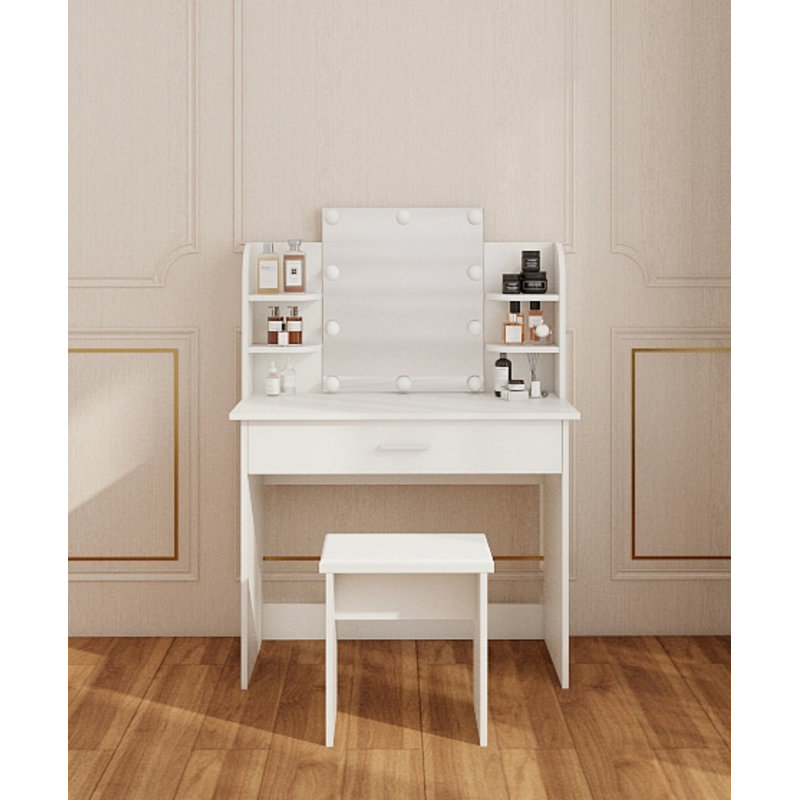 One drawer dresser table