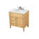 Rivers 32'' Single Bathroom Vanity with Carrara Marble Top